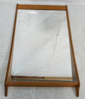 Appraisal: Pedersen Hansen Danish Modern Teak Mirror Hangi Pedersen Hansen Danish