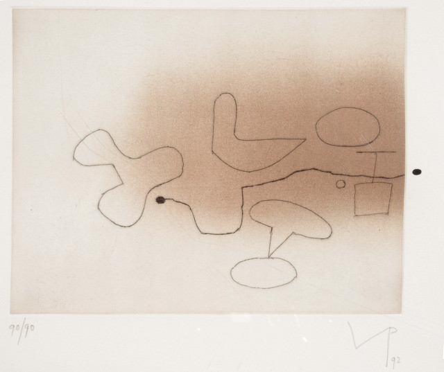 Appraisal: Victor Pasmore British - Tower of Babylon monogrammed dated and