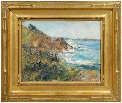 Appraisal: Gwendolen Kyle painting Canadian th century quot Rocky Coast quot