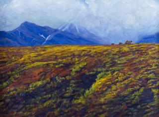 Appraisal: September by John Banovich John Banovich - oil on canvasboard