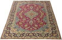 Appraisal: An Antique Tabriz Carpet ca An antique Tabriz carpet ca