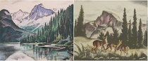 Appraisal: Alfred Wands American - Deer and Colorado Lake Two limited