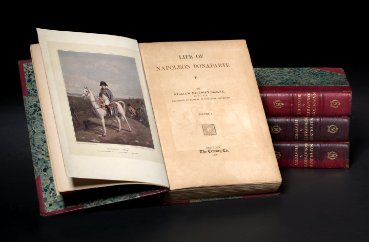 Appraisal: William Milligan Sloane Life of Napoleon Bonaparte in four volumes