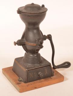 Appraisal: Enterprise No Cast Iron Coffee Grinder Enterprise Mfg Co No