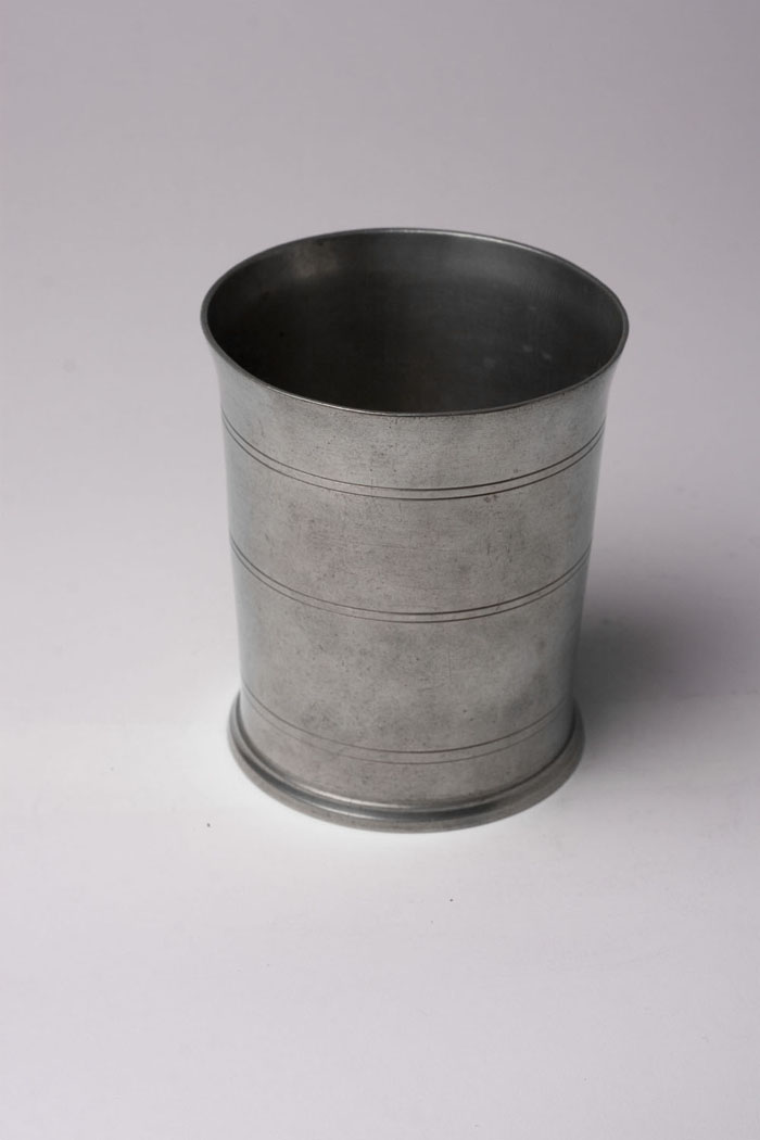 Appraisal: PEWTER BEAKER EBENEZER SOUTHMAYD - Middletown Connecticut circa - Castleton