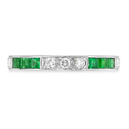 Appraisal: Emerald and Diamond Guard Ring Estimate -