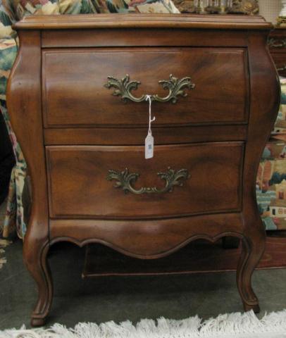 Appraisal: John J Widdicomb King Size Bed and Nightstand French style