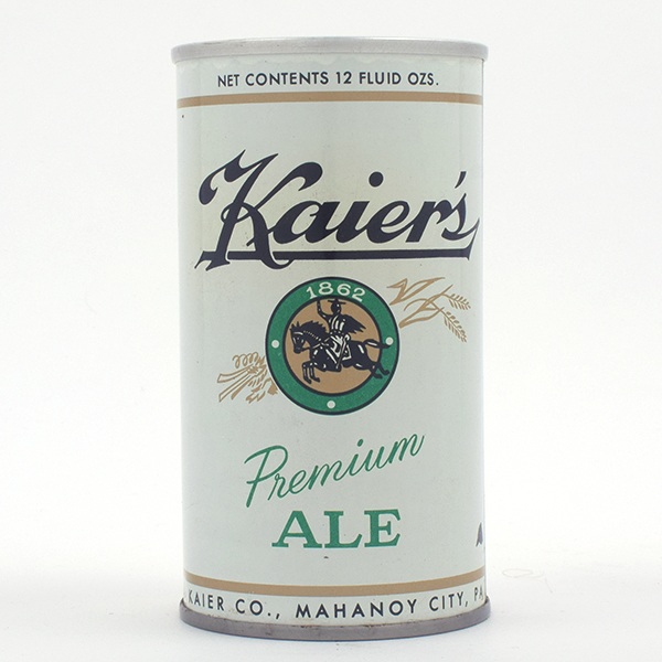 Appraisal: Kaiers Ale Fan Tab RARE - Reference USBC - Brewery