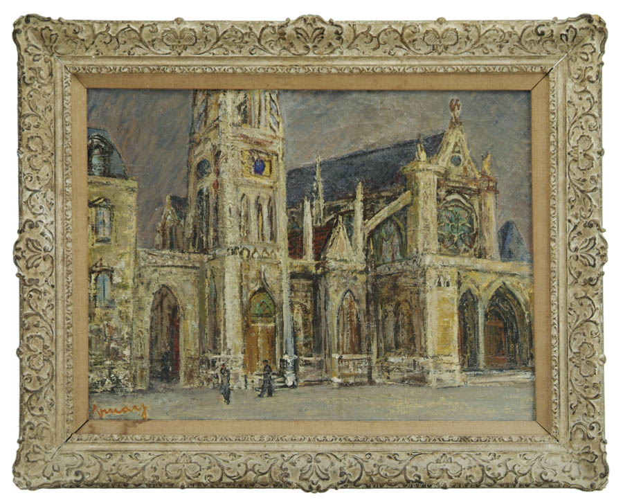 Appraisal: JEAN VINAY French - L EGLISE ST GERMAIN I AUXERROIS