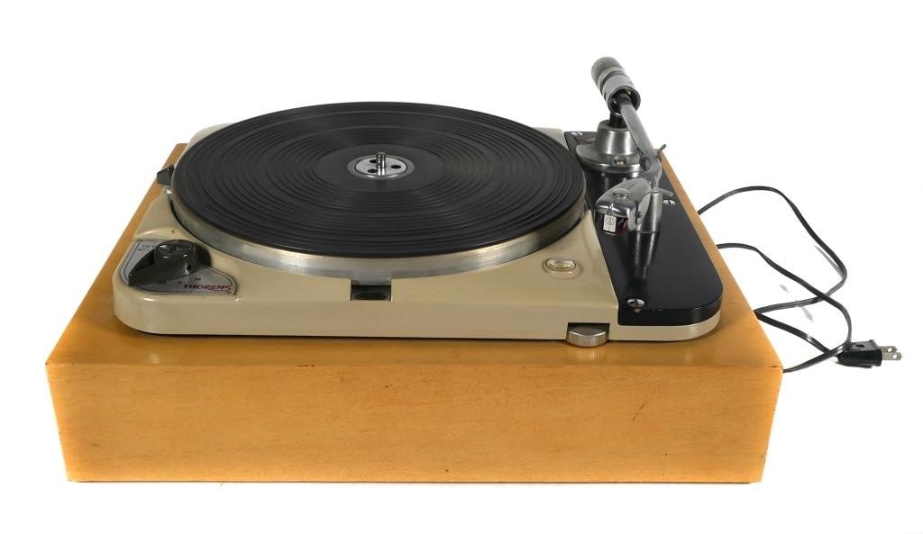 Appraisal: Rare early Swiss Thorens TD record player Serial number Rek-o-Kut