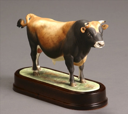 Appraisal: Royal Worcester Jersey Bull Modelled by Doris Lindner Circa Limited