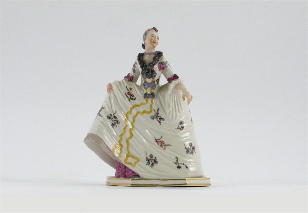 Appraisal: A Nymphenburg figure of a lady