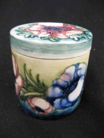 Appraisal: Moorcroft Art Pottery Jar floral decor signed '' tall ''