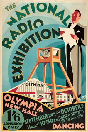 Appraisal: A GOLLNER DATES UNKNOWN THE NATIONAL RADIO EXHIBITION x inches