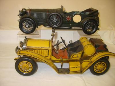 Appraisal: A Bentley Tourer metal kit scratch built long and a