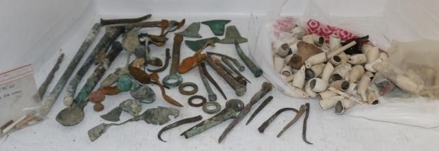 Appraisal: LARGE COLLECTION OF ARTIFACTS RECOVERED FROM THEHARBOR AT PORT ROYAL