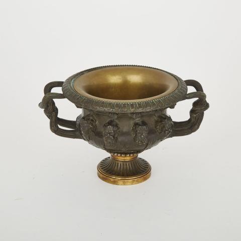 Appraisal: Grand Tour Gilt and Patinated Bronze Bronze Model of the