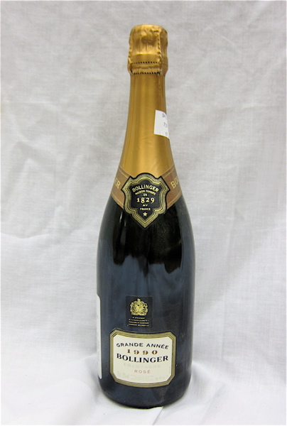 Appraisal: ELEVEN BOTTLES OF VINTAGE FRENCH CHAMPAGNE Bollinger La Grande Annee