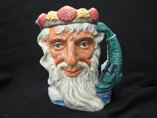 Appraisal: Royal Doulton Neptune Character Mug large D- excellent