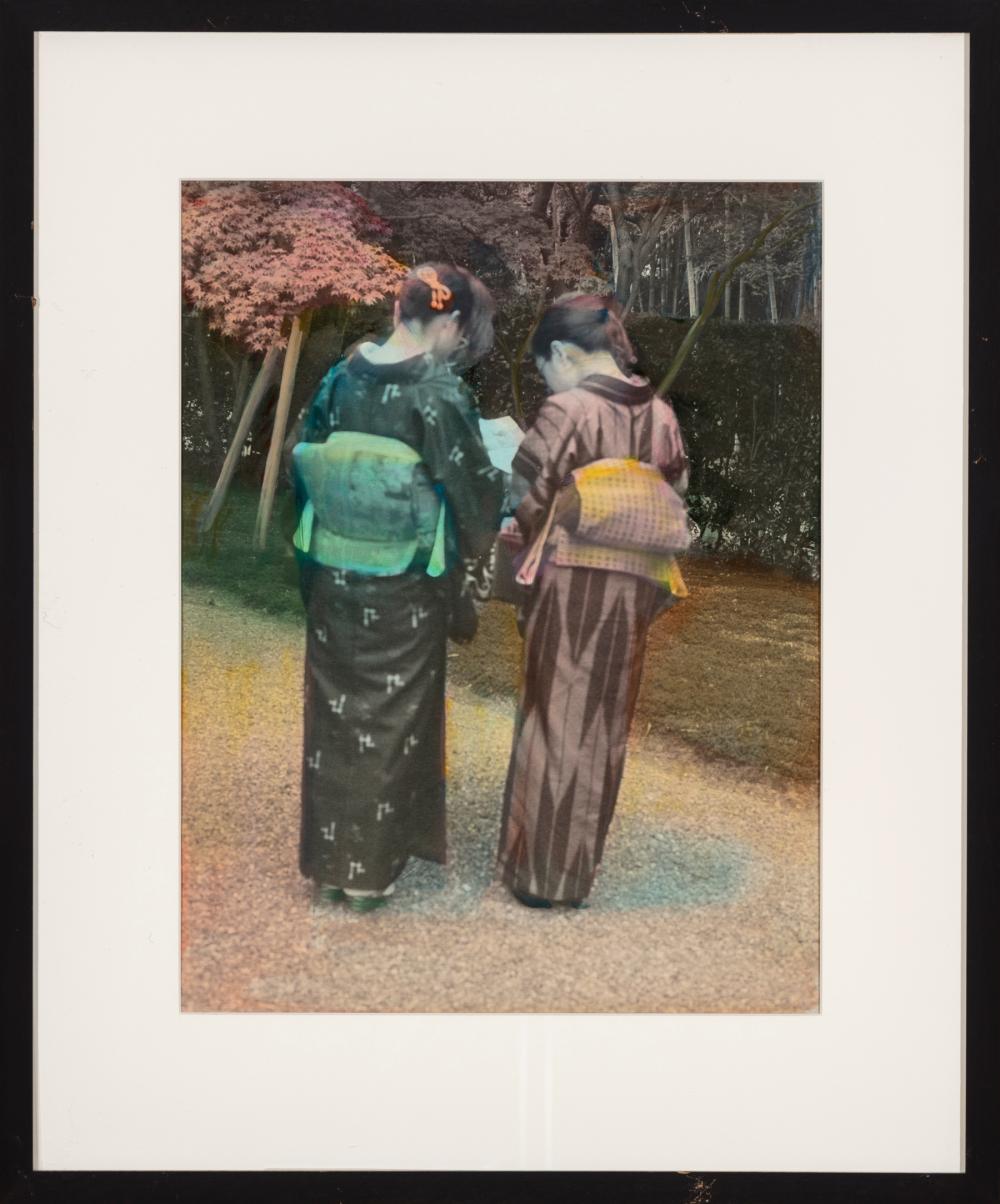 Appraisal: Randy Hayes American Mississippi b Two Women in Kimono oil