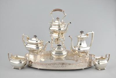 Appraisal: An International Lord Robert Sterling Silver Tea Coffee Service with