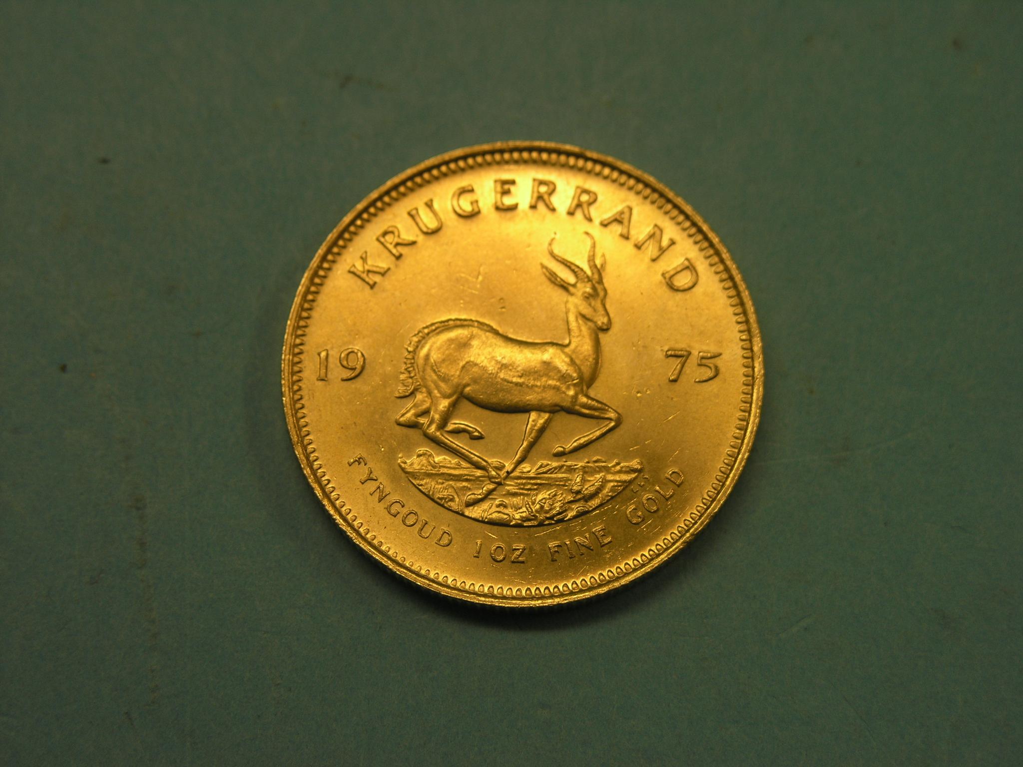 Appraisal: A gold Krugerrand