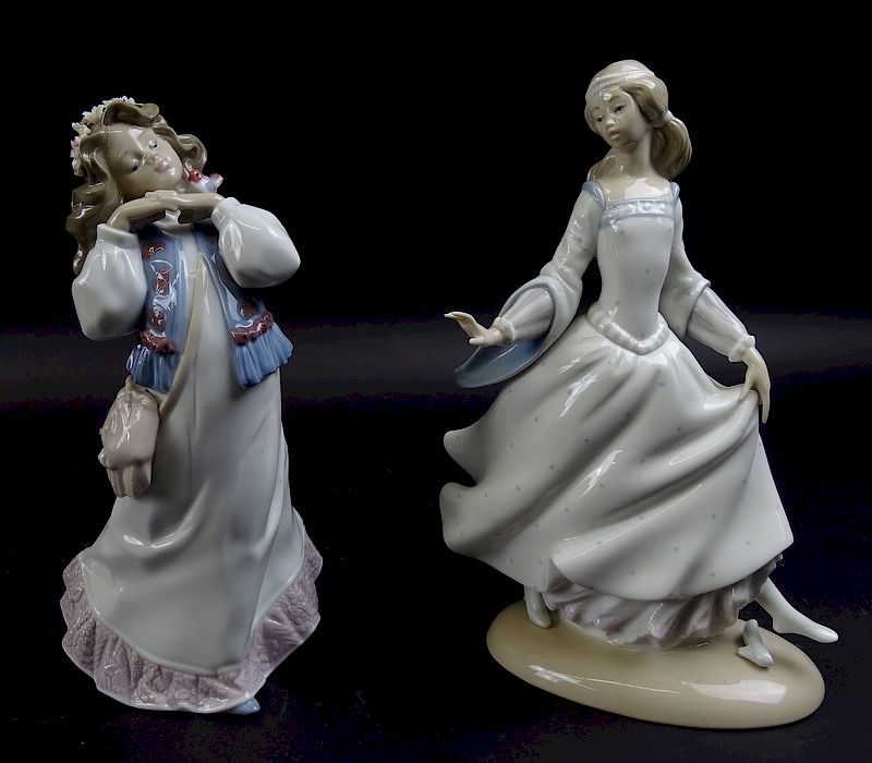 Appraisal: Lladro Collection of Porcelain Figures Lladro Collection of Porcelain Figures