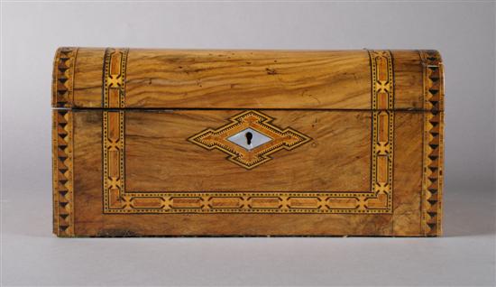 Appraisal: A Tunbridge Jewelry Box Width inches