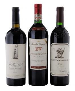 Appraisal: Three Bottles Napa Valley Cabernet Sauvignon Napa Valley California consisting