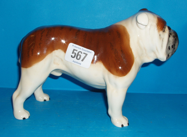 Appraisal: Large Bulldog British Mascot