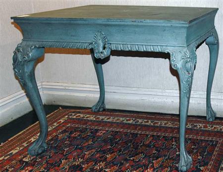 Appraisal: Georgian Style Painted Console Estimate -