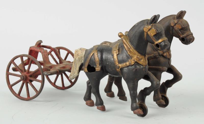 Appraisal: Kenton Horse Drawn Wagon Front Missing the back piece and