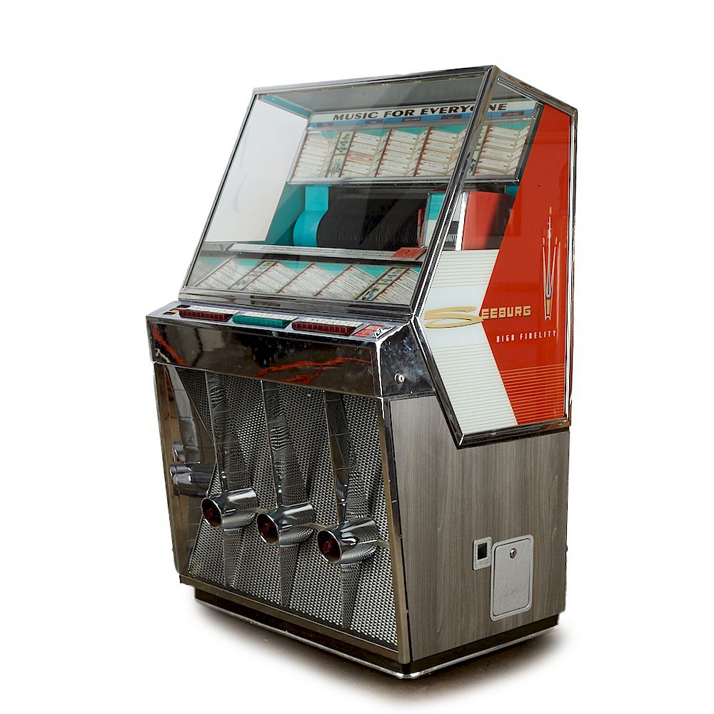 Appraisal: Seeburg Select-O-Matic High Fidelity Jukebox Seeburg Select-O-Matic High Fidelity juke