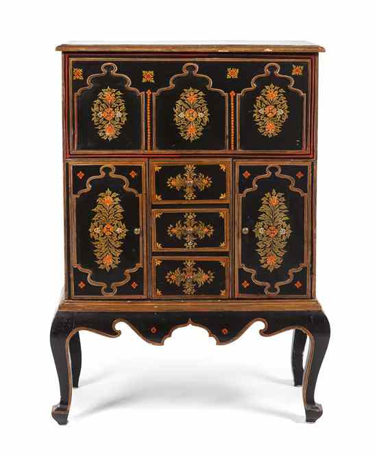 Appraisal: An Anglo-Indian Style Chest on Stand th century having a