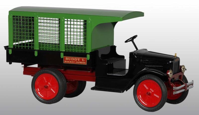 Appraisal: Pressed Steel Railway Express Truck Toy Description Circa T production