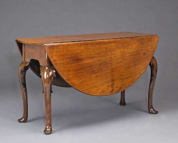 Appraisal: A George III mahogany dining table last quarter th century