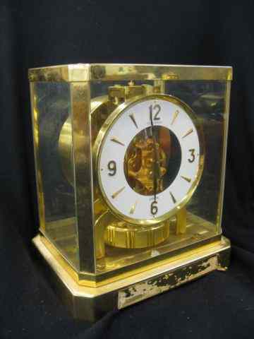 Appraisal: Le Coultre ''Atmos'' Clock circa 's atmospheric running '' x