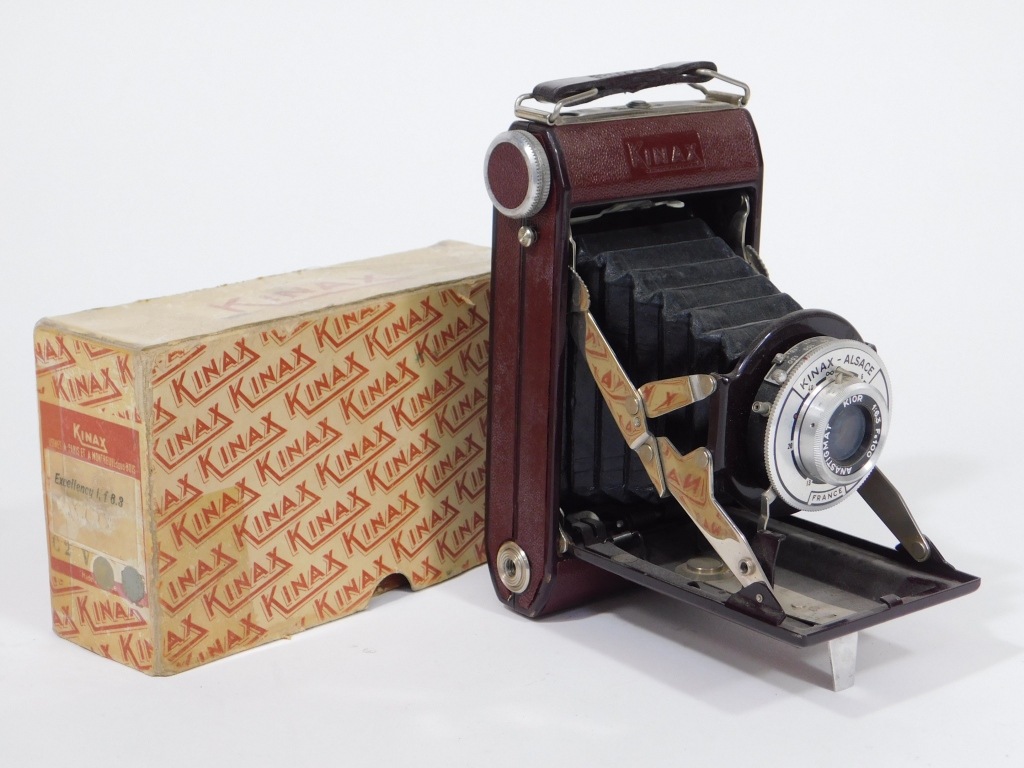 Appraisal: KINAX ALSACE FOLDING CAMERA Kinax Alsace Excellency folding viewfinder camera