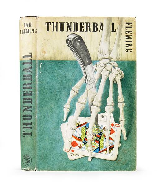 Appraisal: FLEMING IAN - Thunderball London Jonathan Cape Original blind-stamped black