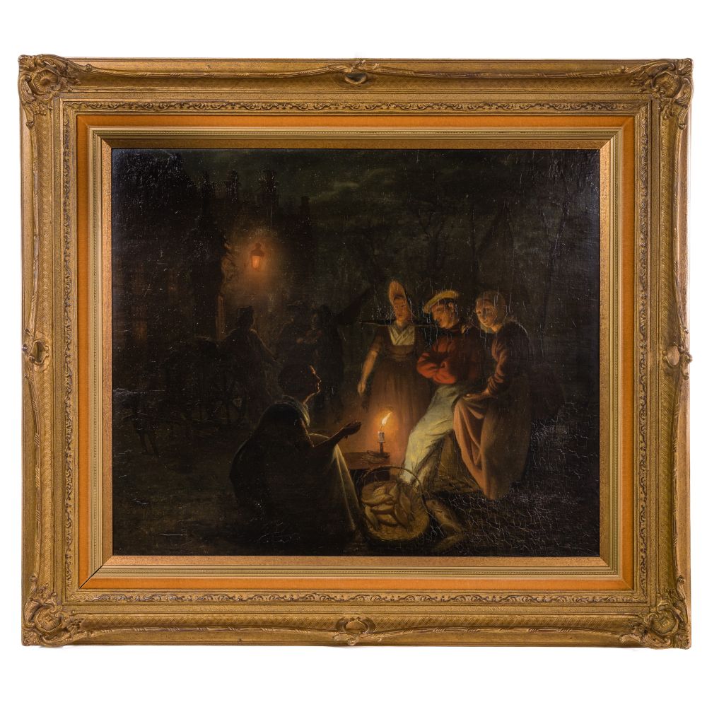 Appraisal: UNKNOWN ARTIST FLEMISH SCHOOL TH CENTURY OIL ON BOARDUndated unsigned