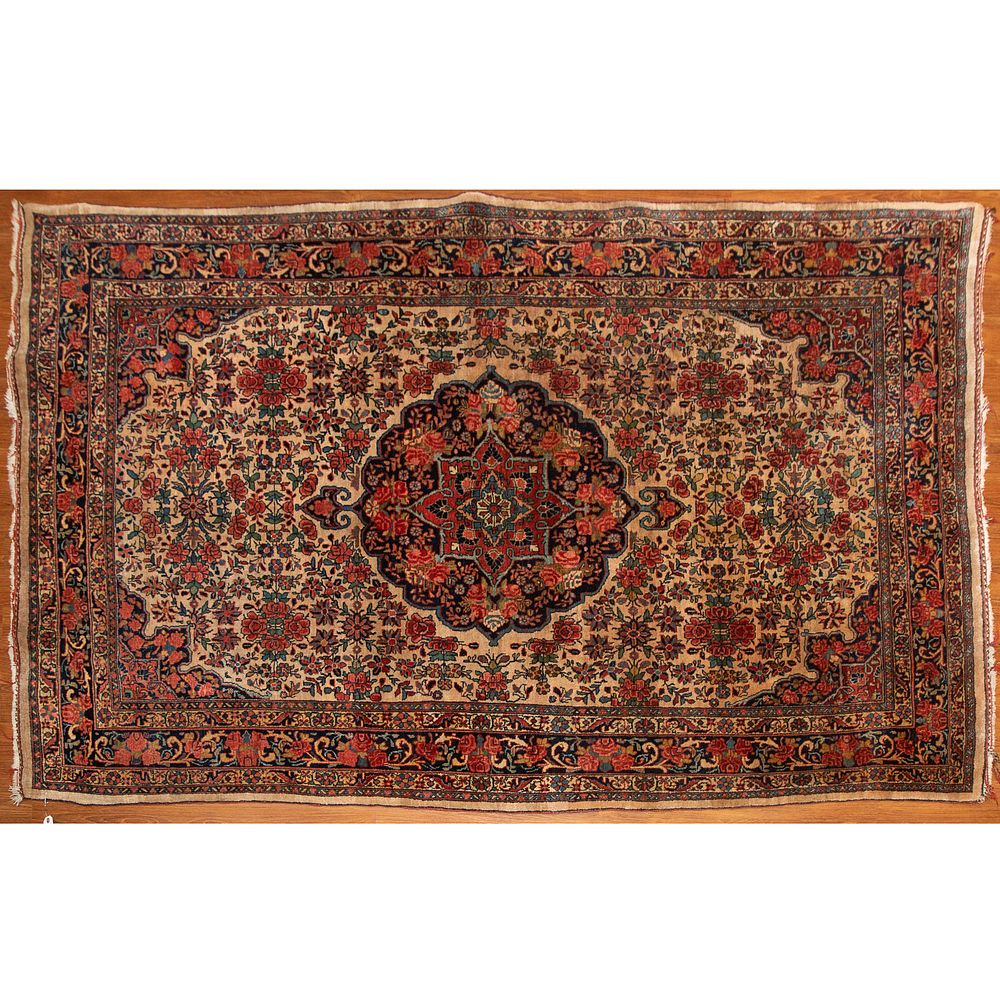 Appraisal: Semi-Antique Bidjar Rug Persia x Second quarter- th century hand-knotted