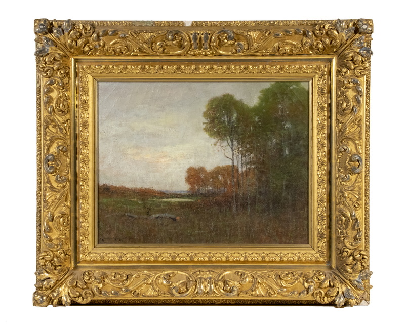 Appraisal: ROBERTSON KIRTLAND MYGATT NY CT - Tonalist Landscape with Pond