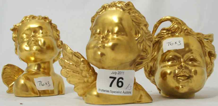 Appraisal: Minton Cherub Collection Salt and Pepper and a similar unmarked