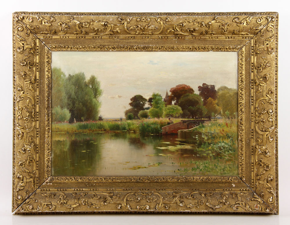 Appraisal: - Parton Landscape O C Arthur Parton - landscape oil