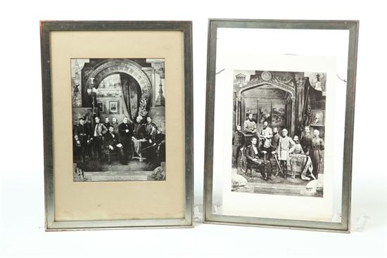 Appraisal: PAIR OF CIVIL WAR ADVERTISING PRINTS Notman Photo Company Boston