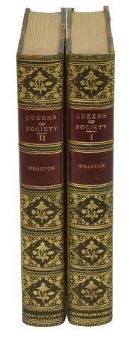 Appraisal: volumes Books The Queens of Society Grace and Philip Wharton