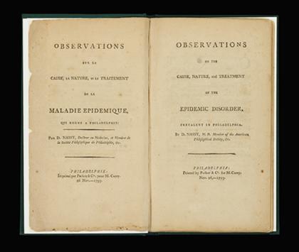 Appraisal: vol Medical Judaica Nassy David de Isaac Cohen Observations sur