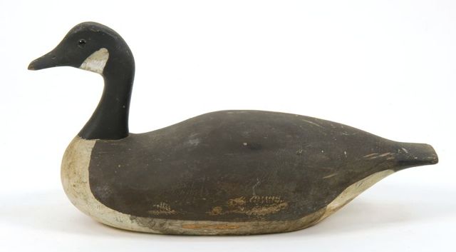 Appraisal: CANADA GOOSE DECOY By Joe Lincoln of Accord Massachusetts Traces