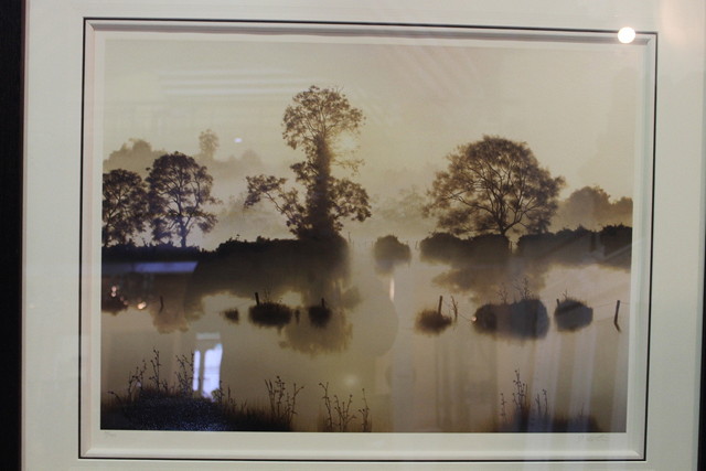 Appraisal: John Waterhouse th st Century Mist over the lakes signed