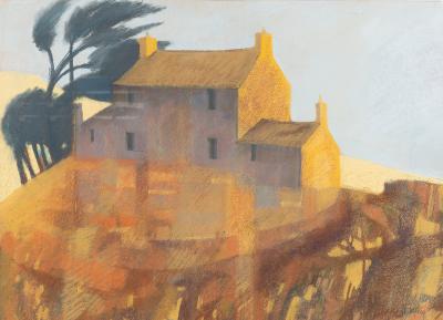 Appraisal: Jill Jeffrey th Century Afternoon Pembrokeshire pastel cm x cm